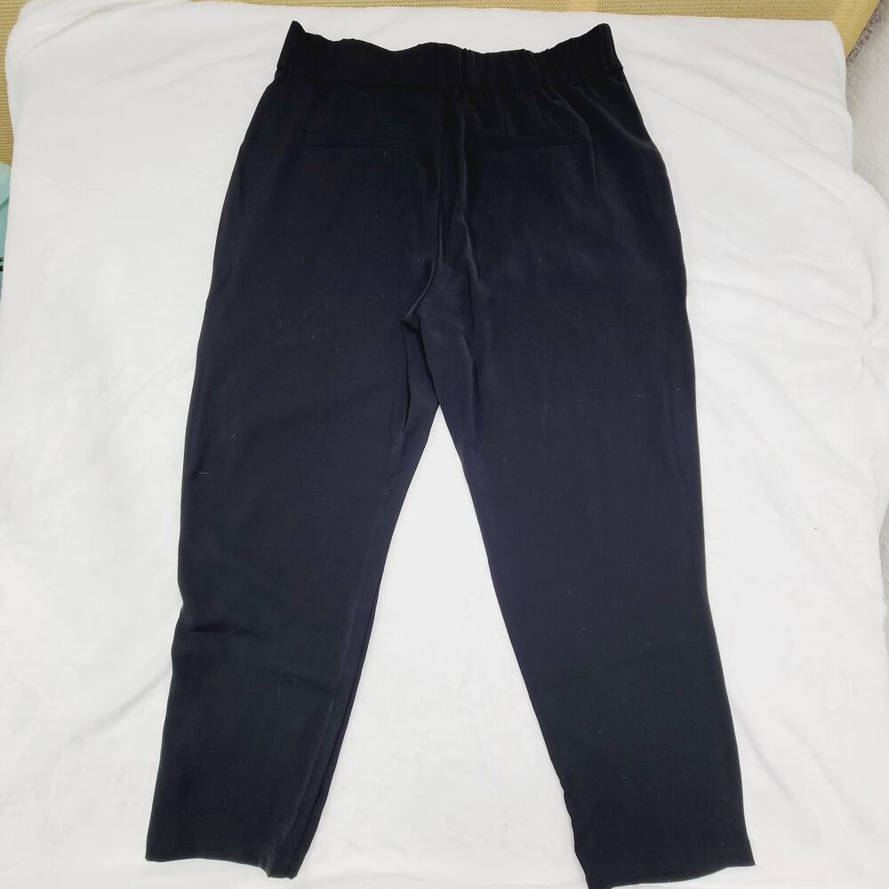 Halara Flex™ High Waisted Pocket Solid Work Tapered Pants NWT Black Size Large - Picture 9 of 13